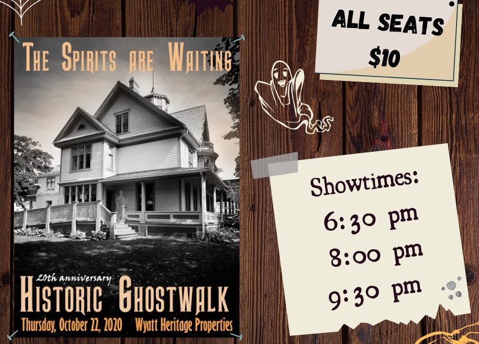 Historic Ghostwalk – 20th Anniversary Ghoulish Gathering