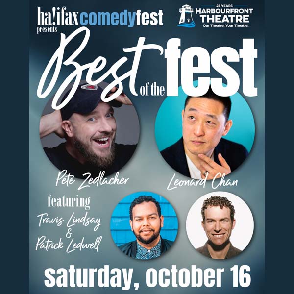 Best of the Fest – Presented by Halifax ComedyFest at Harbourfront Theatre