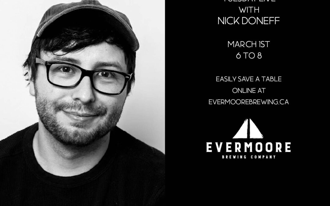 Live Music at Evermoore Brewing Co. with Nick Donneff