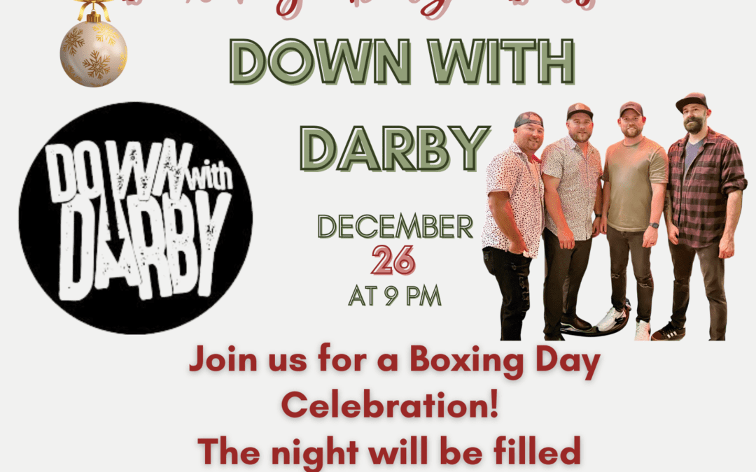 Boxing Day Bash with Down with Darby