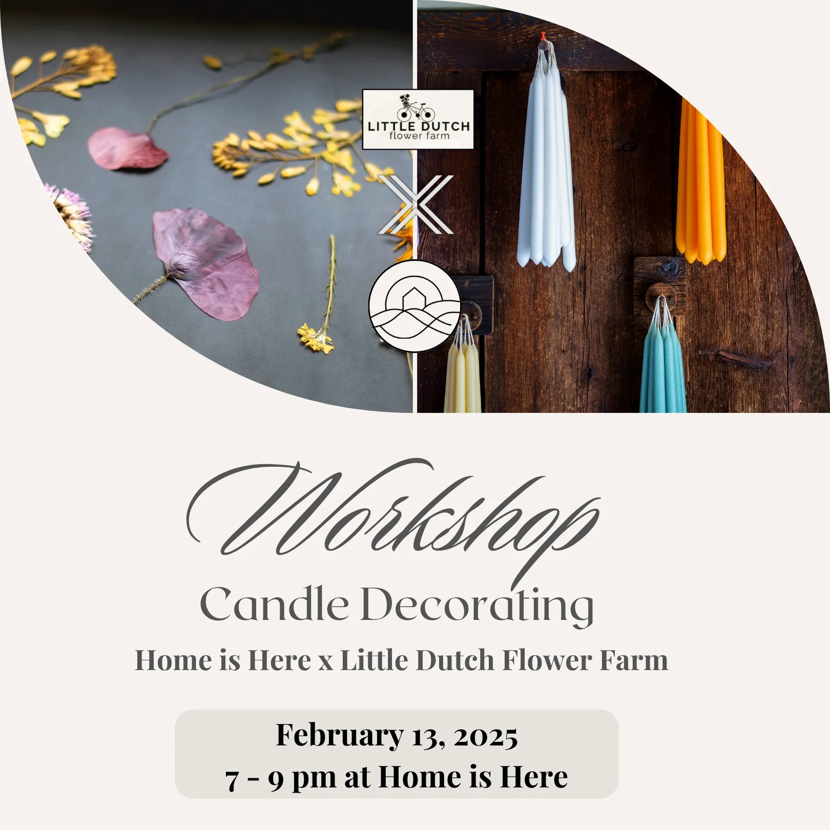 Candle Decorating Workshop at Home is Here