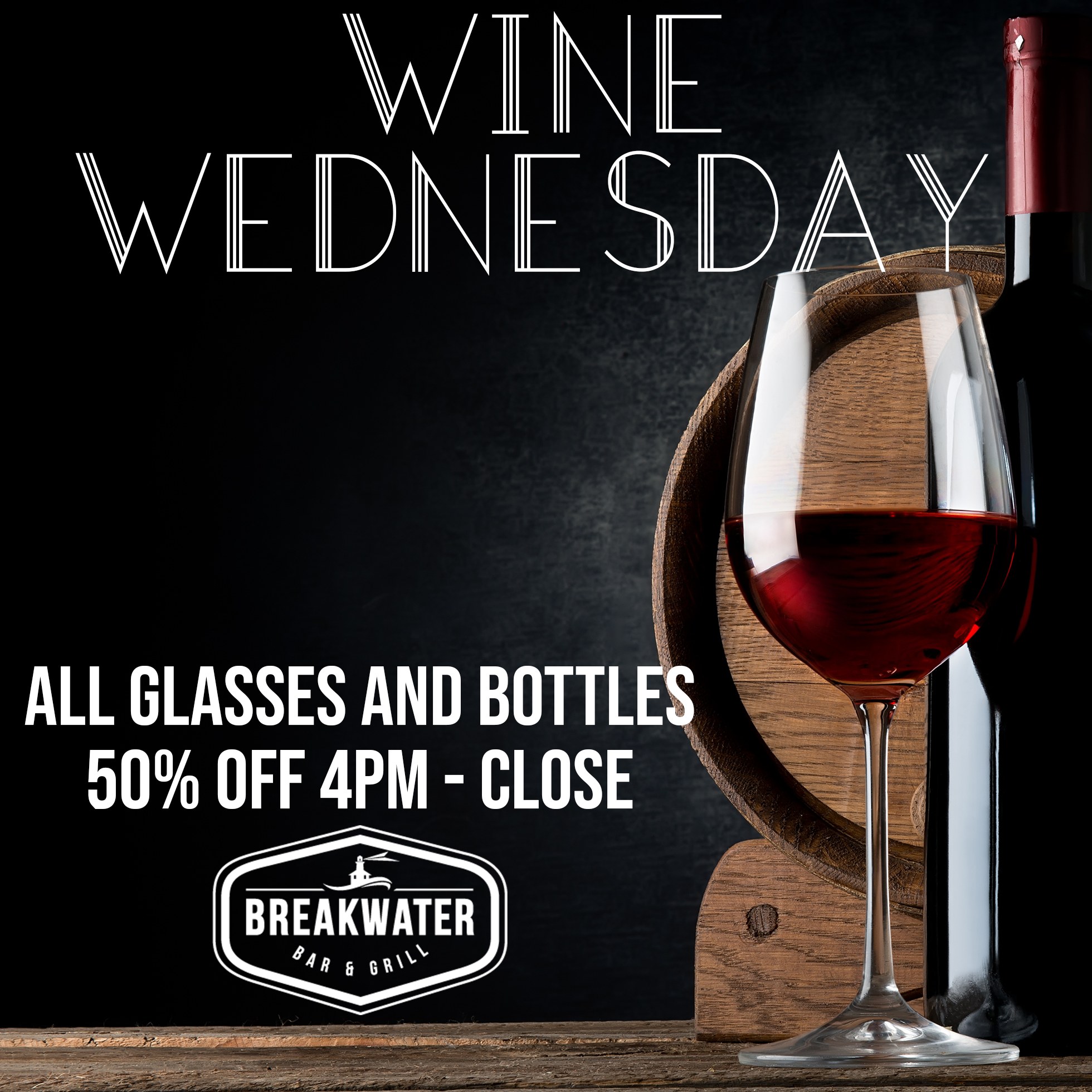 Wine Wednesdays at Breakwater