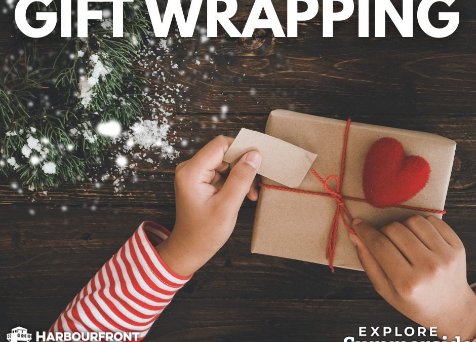 Holiday Gift Wrapping at The Harbourfront