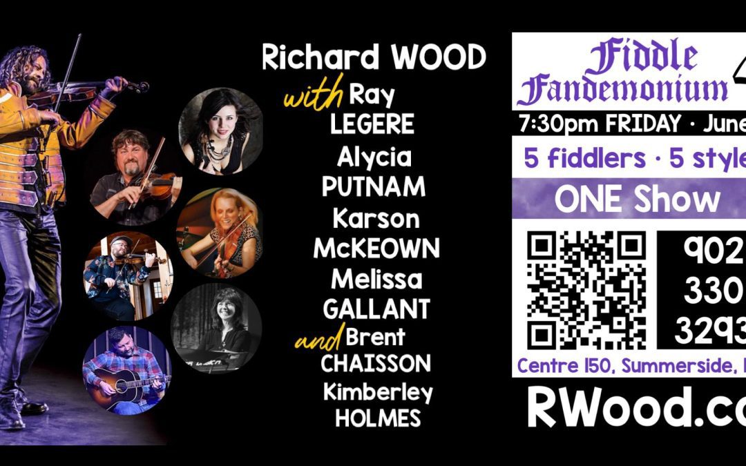 Fiddle Fandemonium 4 – LIVE with Richard Wood