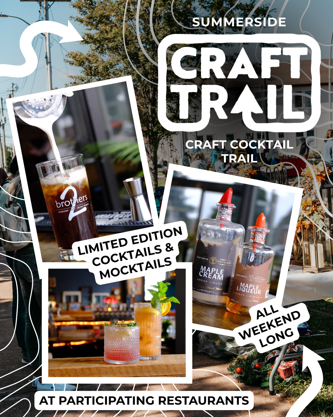 Craft cocktail trail