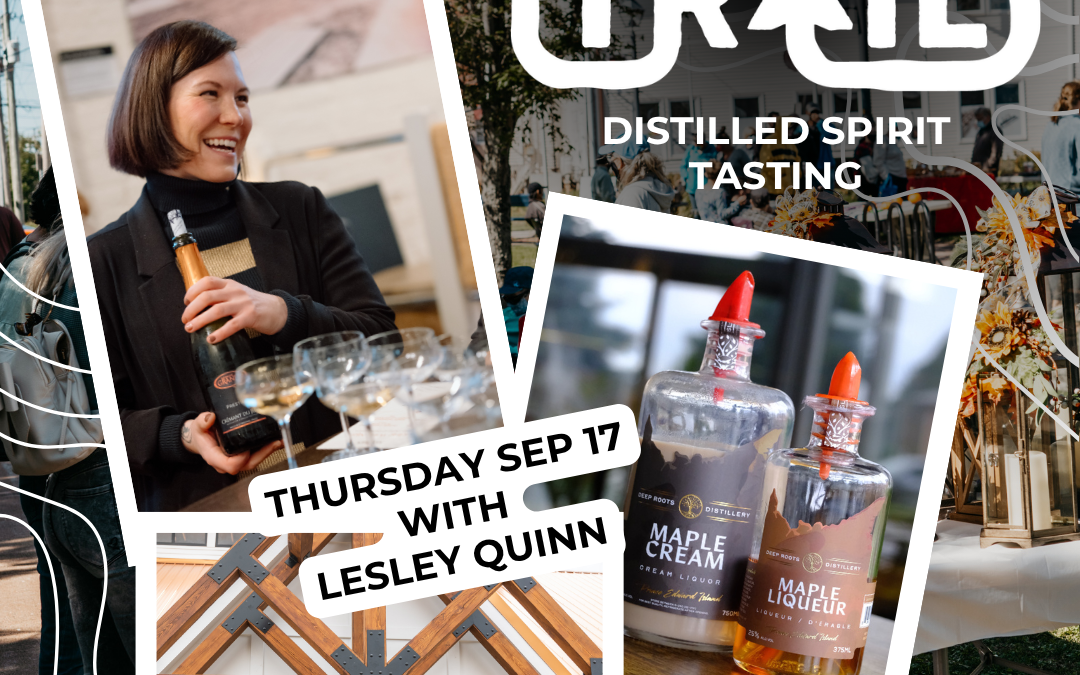 Exclusive Distilled Spirits Tasting at The Summerside Shipyard