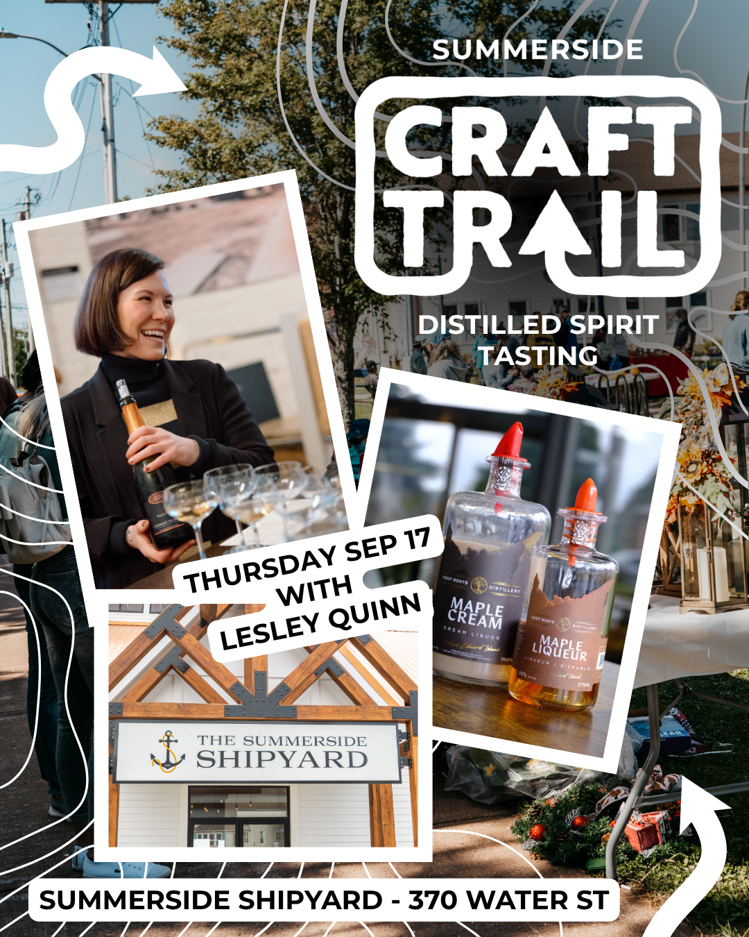 Distilled spirit tasting with Lesley Quinn