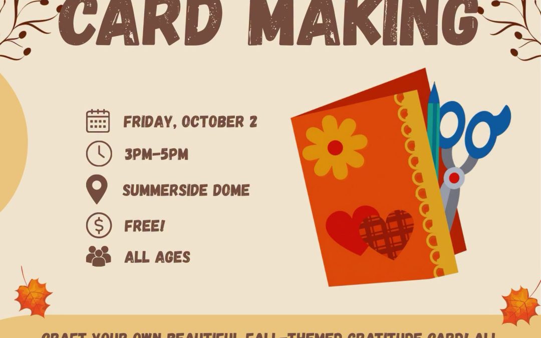 Gratitude Card Making